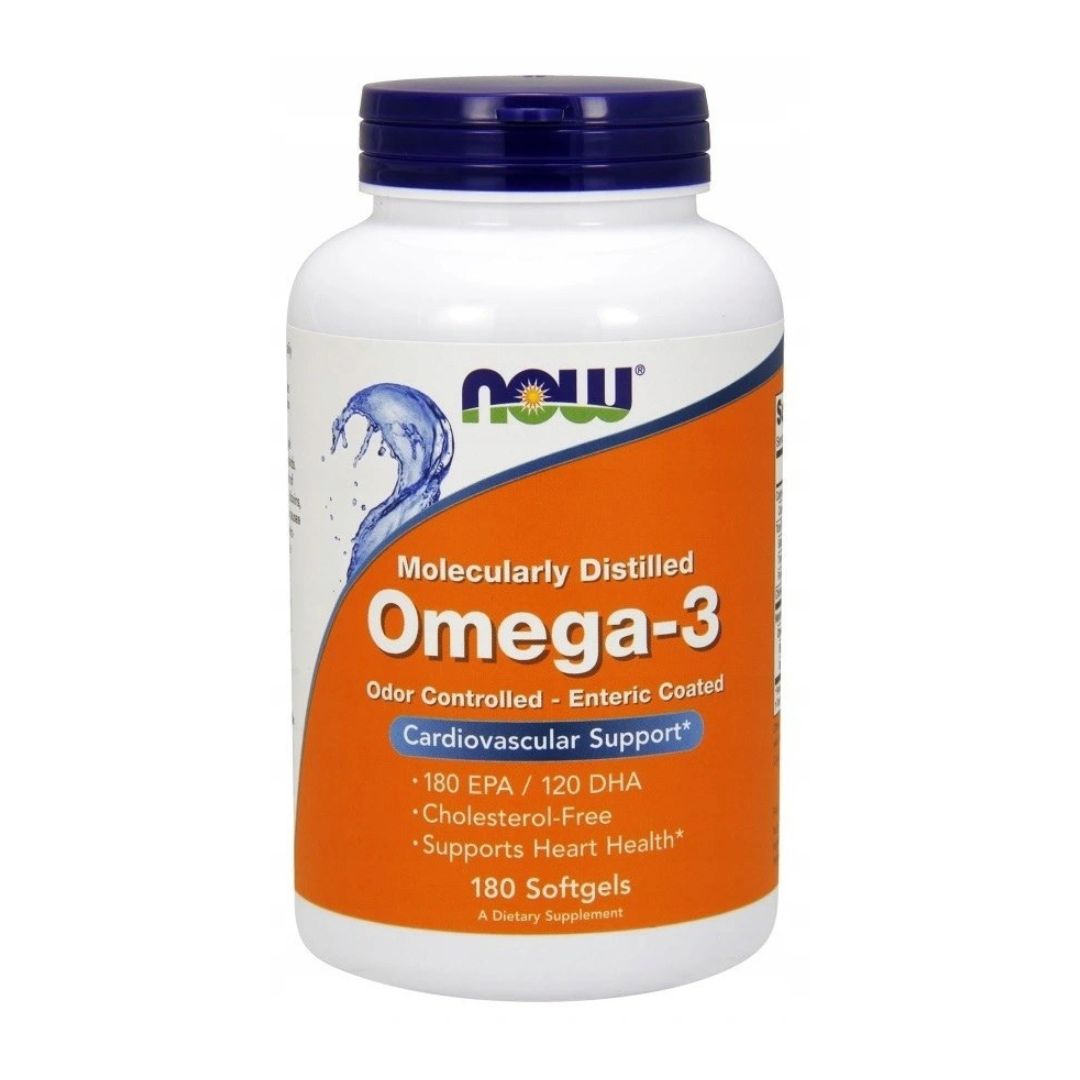 OMEGA-3 / ENTEROPÄÄLLYSTEINEN / 180 pehmokapselia