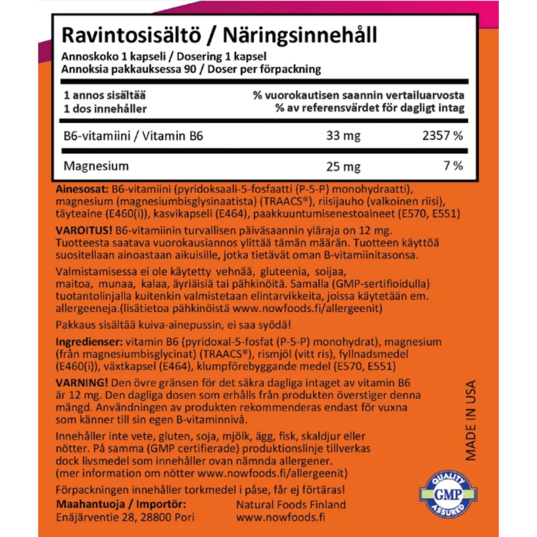 P-5-P / B-6 / 50 mg / 90 vkaps.