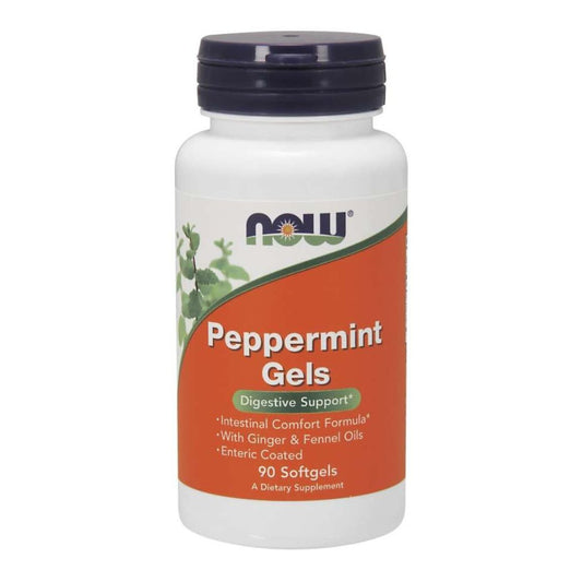 NOW FOODS Peppermint Gels (90 sgels)