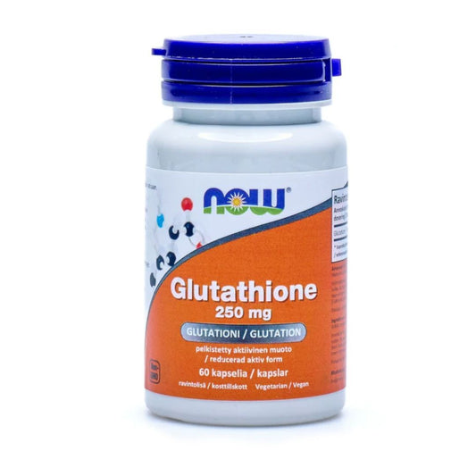 GLUTATIONI / PELKISTETTY MUOTO / 250 mg / 60 kaps.