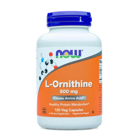 L-ORNITIINI / VAPAA MUOTO / 500 mg / 120 vkaps.