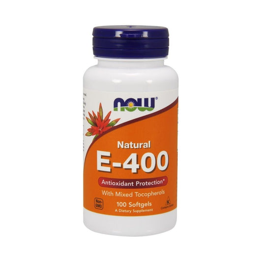 NATÜRLICHES E-400 / GEMISCHTES TOKOFEROL / 100 Weichkapseln