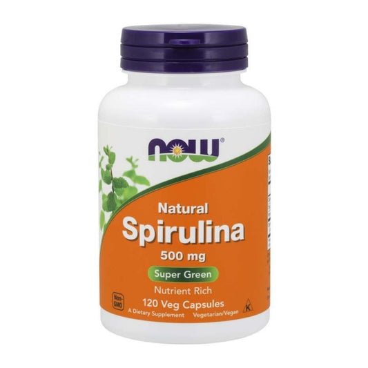 LUONNOLLINEN SPIRULINA / 500 mg / 120 vkaps.