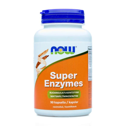 SUPER ENZYMES / RUOANSULATUSENTSYYMIT / 90 kaps.