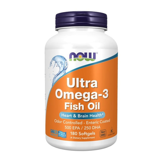 ULTRA OMEGA-3 KALAÖLJY / 180 pehmokapselia