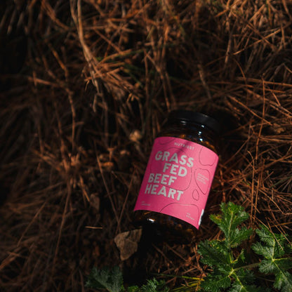 LUOMU GRASS FED KUIVATTU NAUDAN SYDÄN / 240 KAPSELIA