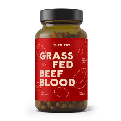 LUOMU GRASS FED PAKASTEKUIVATTU NAUDAN VERI / 180 KAPSELIA