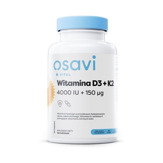 D3 + K2 / 4000 IU + 150 mcg / 120 kaps.