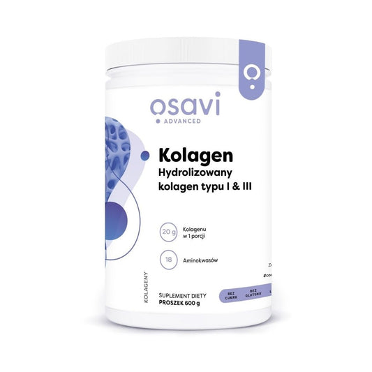 HYDROLYSOITU KOLLAGEENI / TYYPPI I & III / 600 g