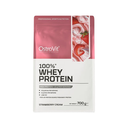 100% VASSLEPROTEIN / JORDGUBBSGRÄDDE / 700 g