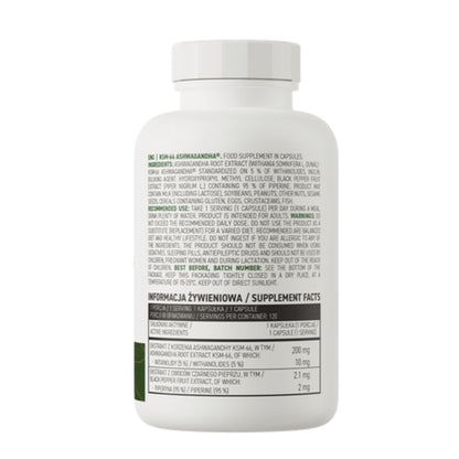 KSM-66 ASHWAGANDHA® / VEGE / 120 caps.