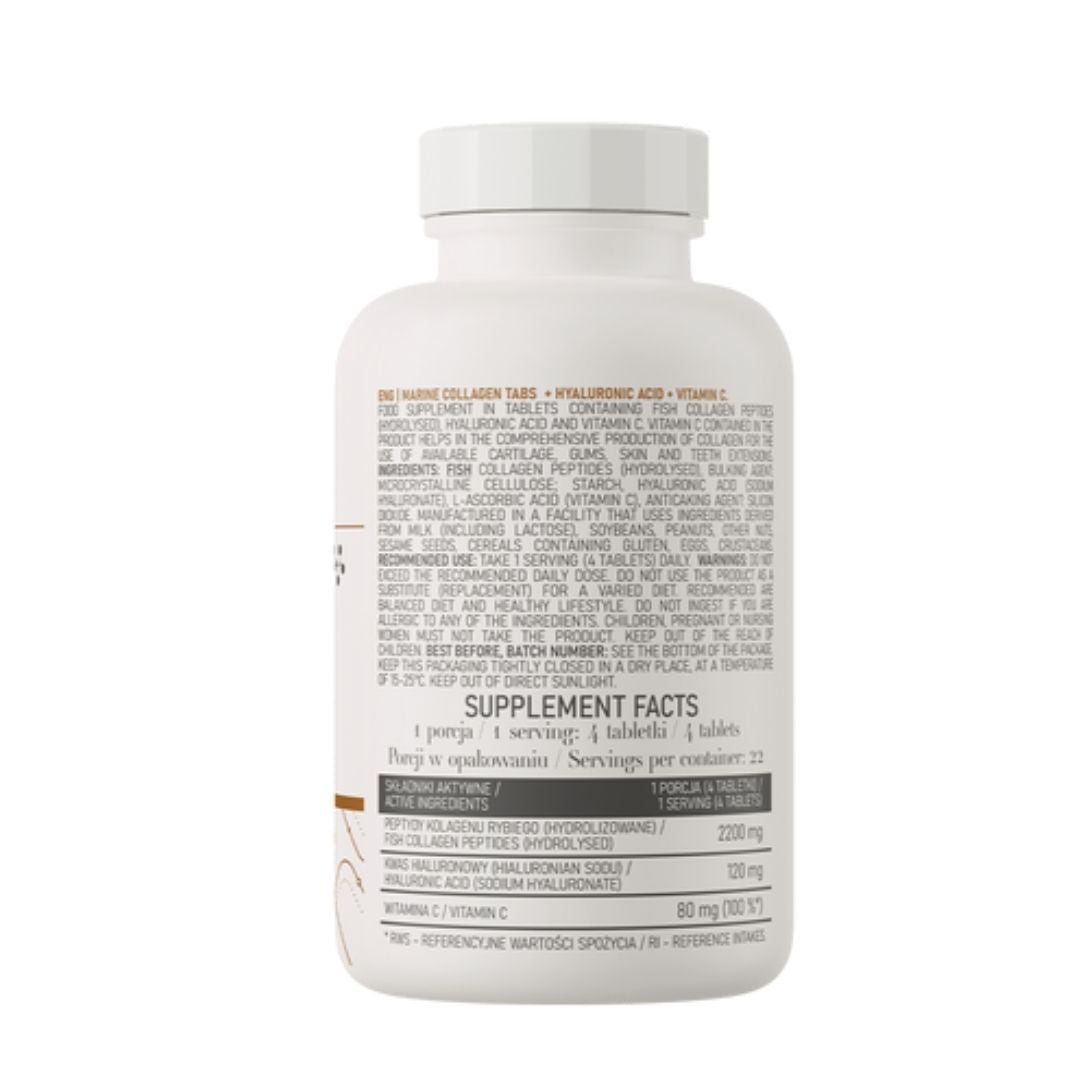 KALAKOLLAGEN + HYALURONSÄURE + VITAMIN C / 90 Tabletten