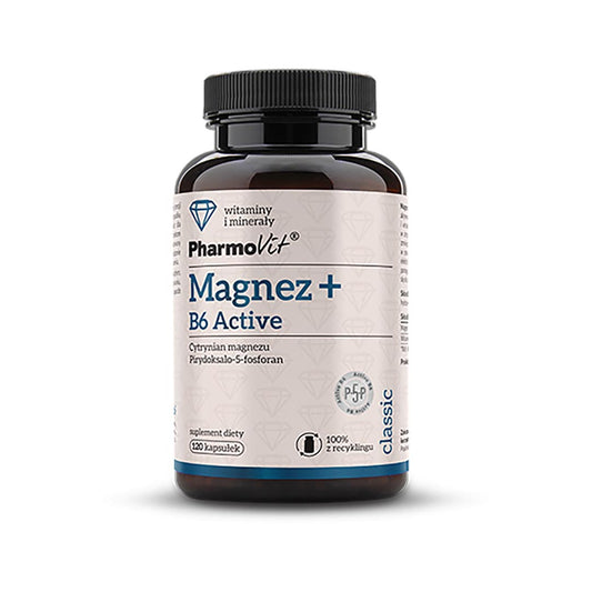 LOODUSLIK MAGNEESIUM + B6 AKTIIVNE / 120 KAPSLIT