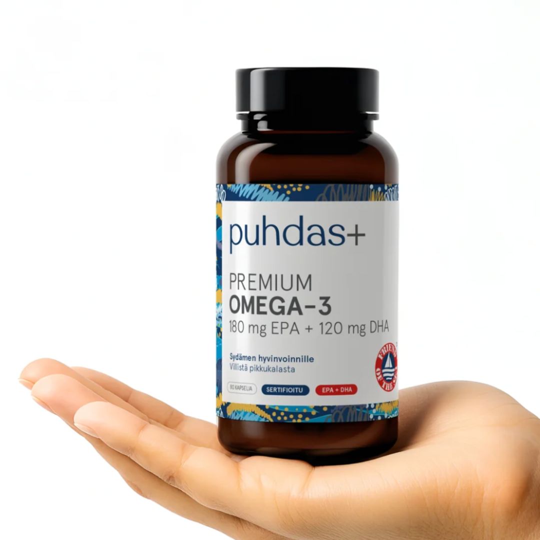 PREMIUM OMEGA-3 / 180 mg EPA + 120 mg DHA / 160 kaps.