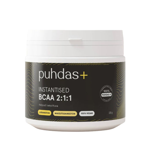 100% BCAA JAUHE / VÄLITÖN LIUKENEMINEN / 225 g