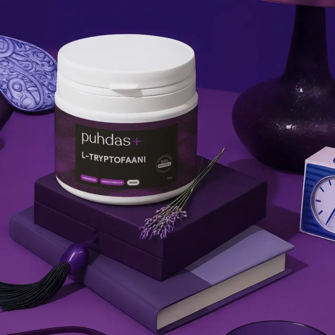 100% L-TRYPTOFAANIJAUHE / 100 g