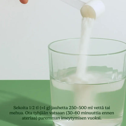 100% L-TYROSIINIJAUHE / 1000 mg / 150 g