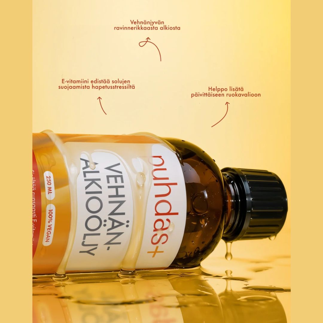 100% VEHNÄNALKIOÖLJY / 250 ml