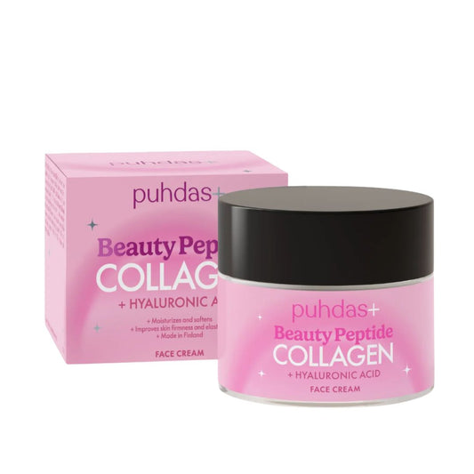 BEAUTY PEPTID-KOLLAGEN + HYALURONSÄURE GESICHTSCREME / 50 ml
