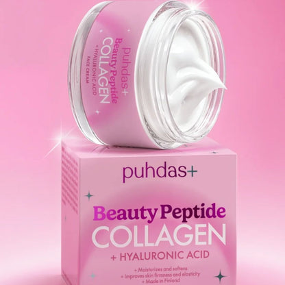 BEAUTY PEPTID-KOLLAGEN + HYALURONSÄURE GESICHTSCREME / 50 ml