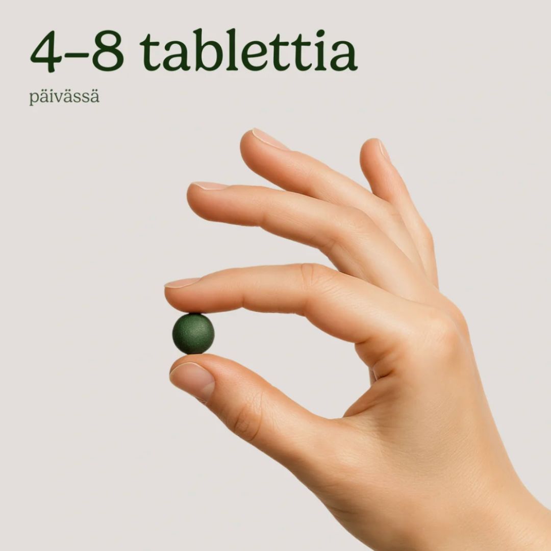 CHLORELLA & SPIRULINA / 500 mg / 300 tabl.