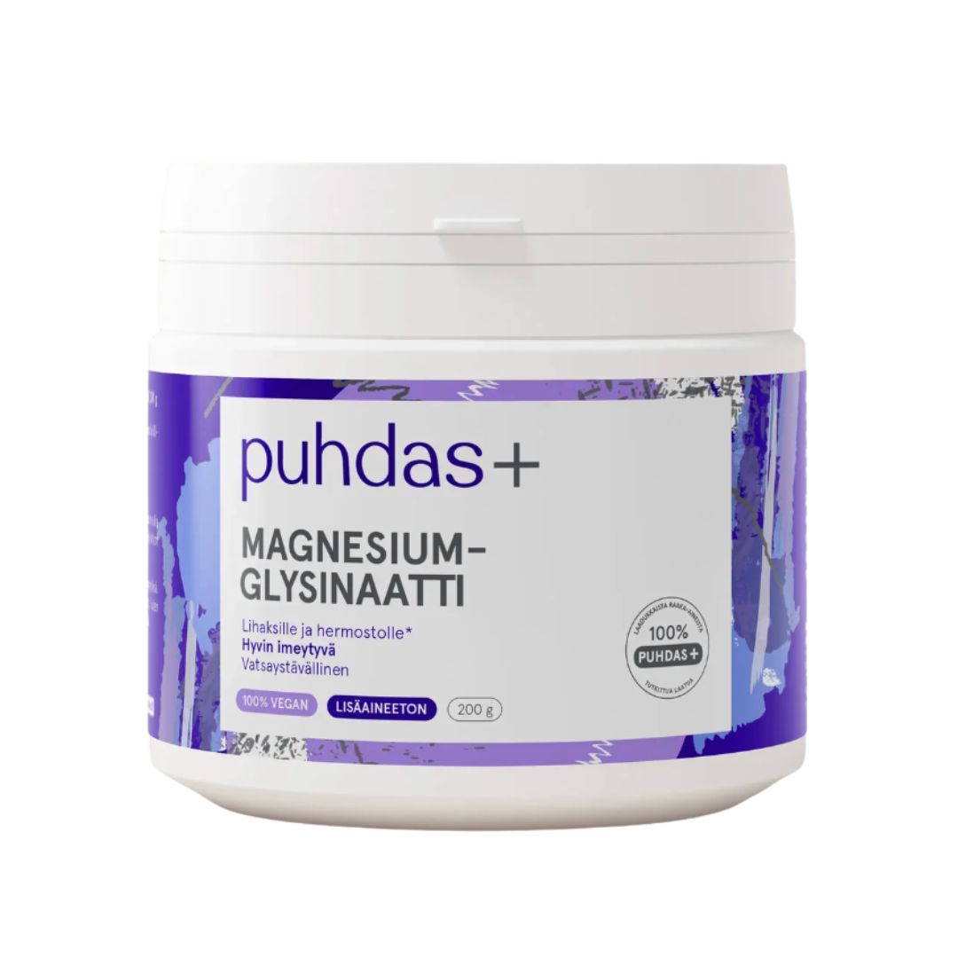 MAGNESIUMGLYSINAATTI / JAUHE / 200 g