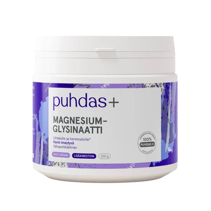 MAGNESIUMGLYSINAATTI / JAUHE / 200 g