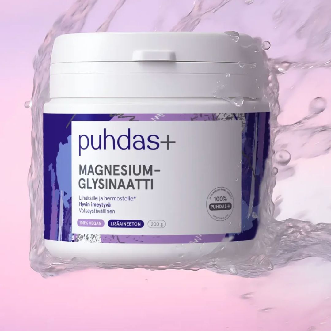 MAGNESIUMGLYSINAATTI / JAUHE / 200 g