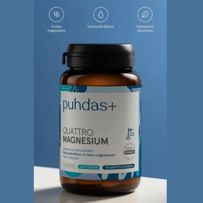 QUATTRO MAGNESIUM / 140 mg / 120 kaps.