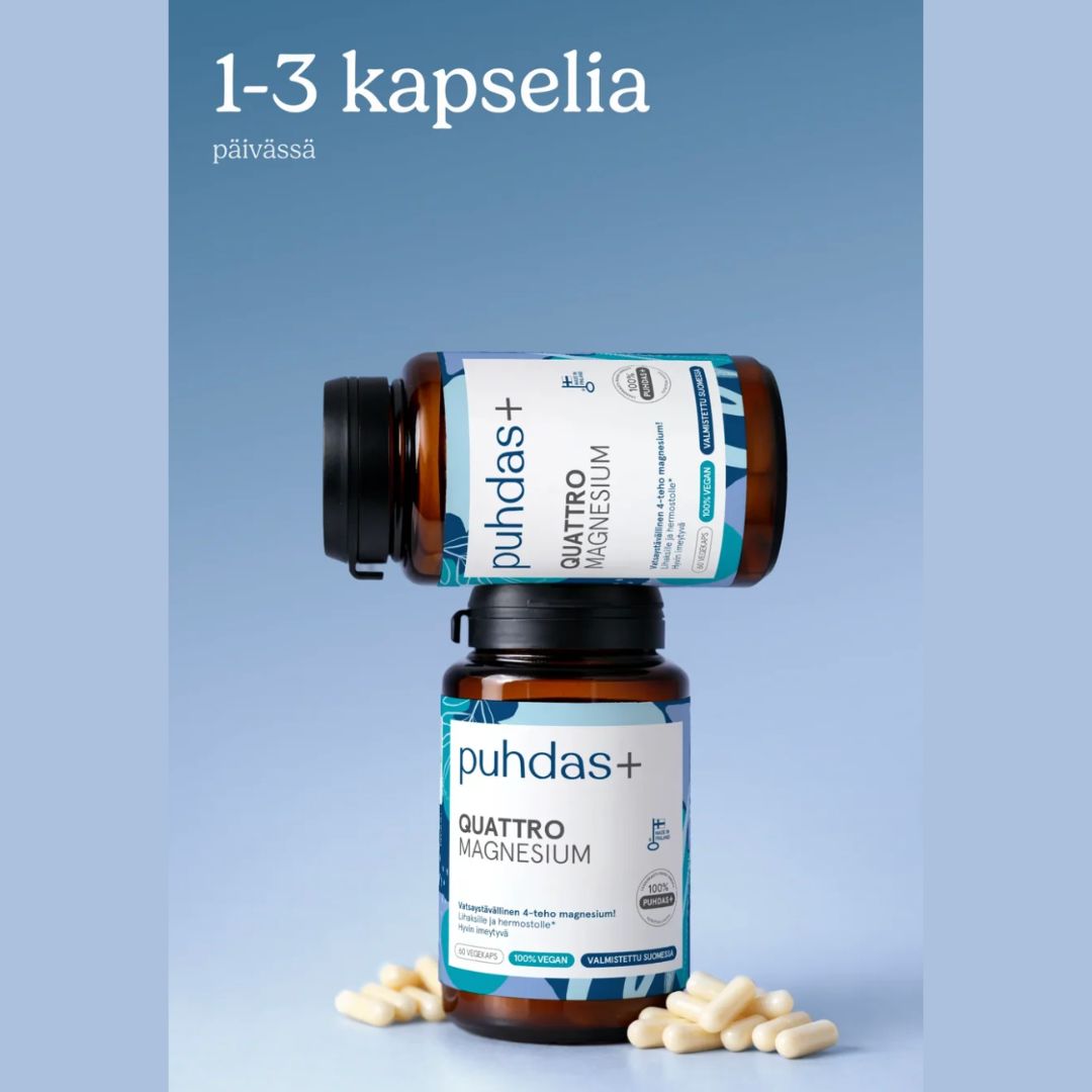 QUATTRO MAGNESIUM / 140 mg / 120 kaps.