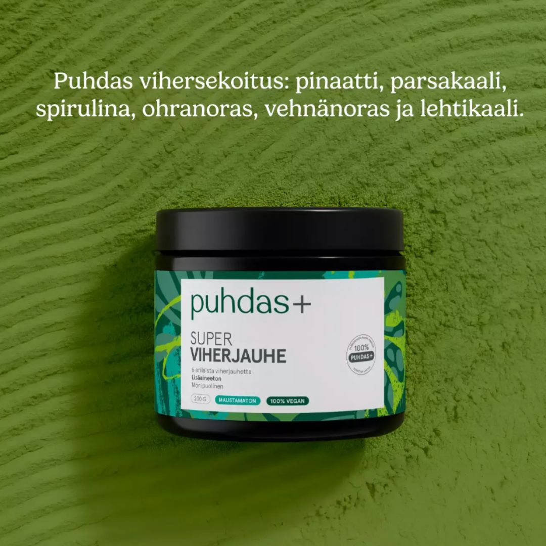 SUPER VIHERJAUHE / 200 g