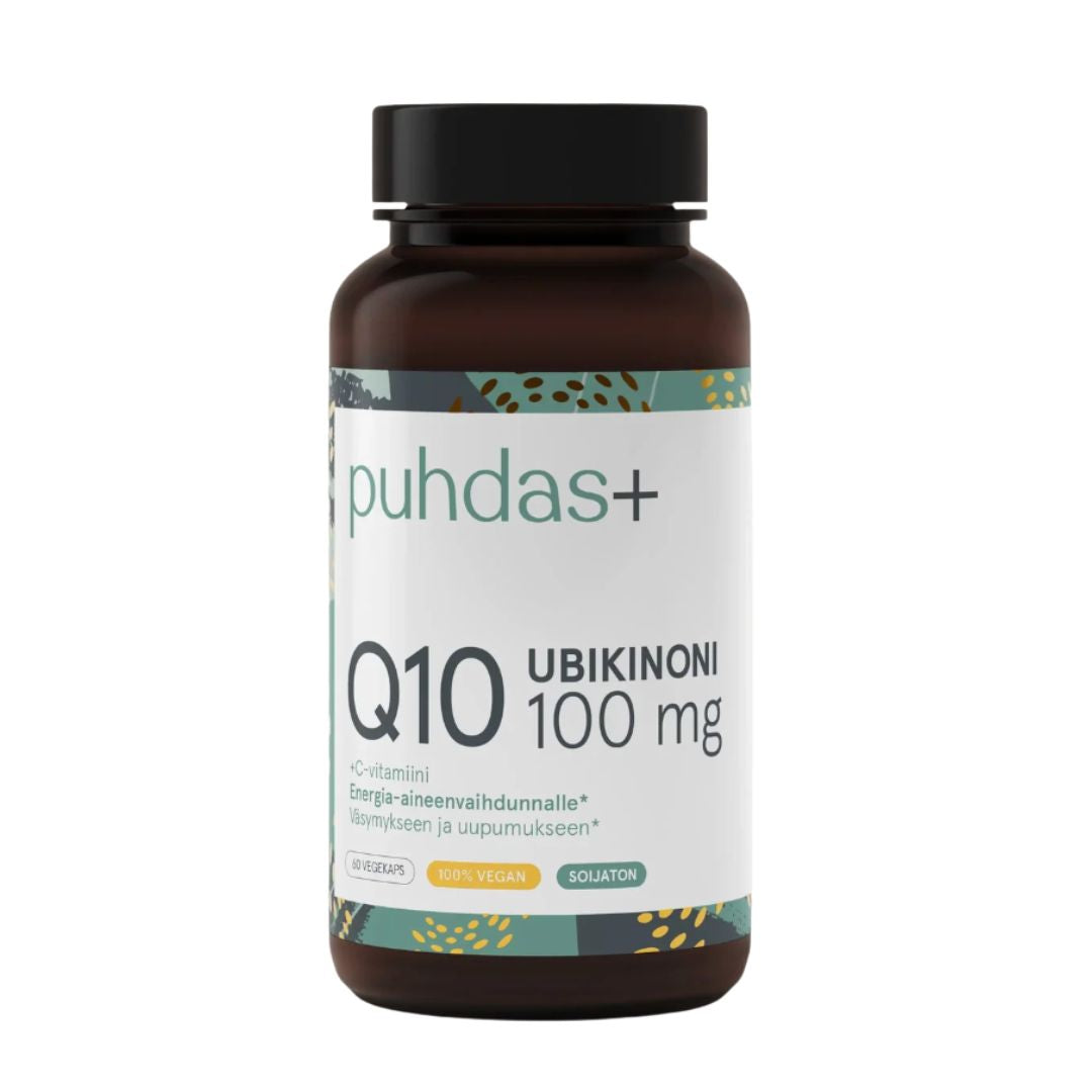UBIKINONI Q10 + C-VITAMIINI / 100 mg / 60 kaps.