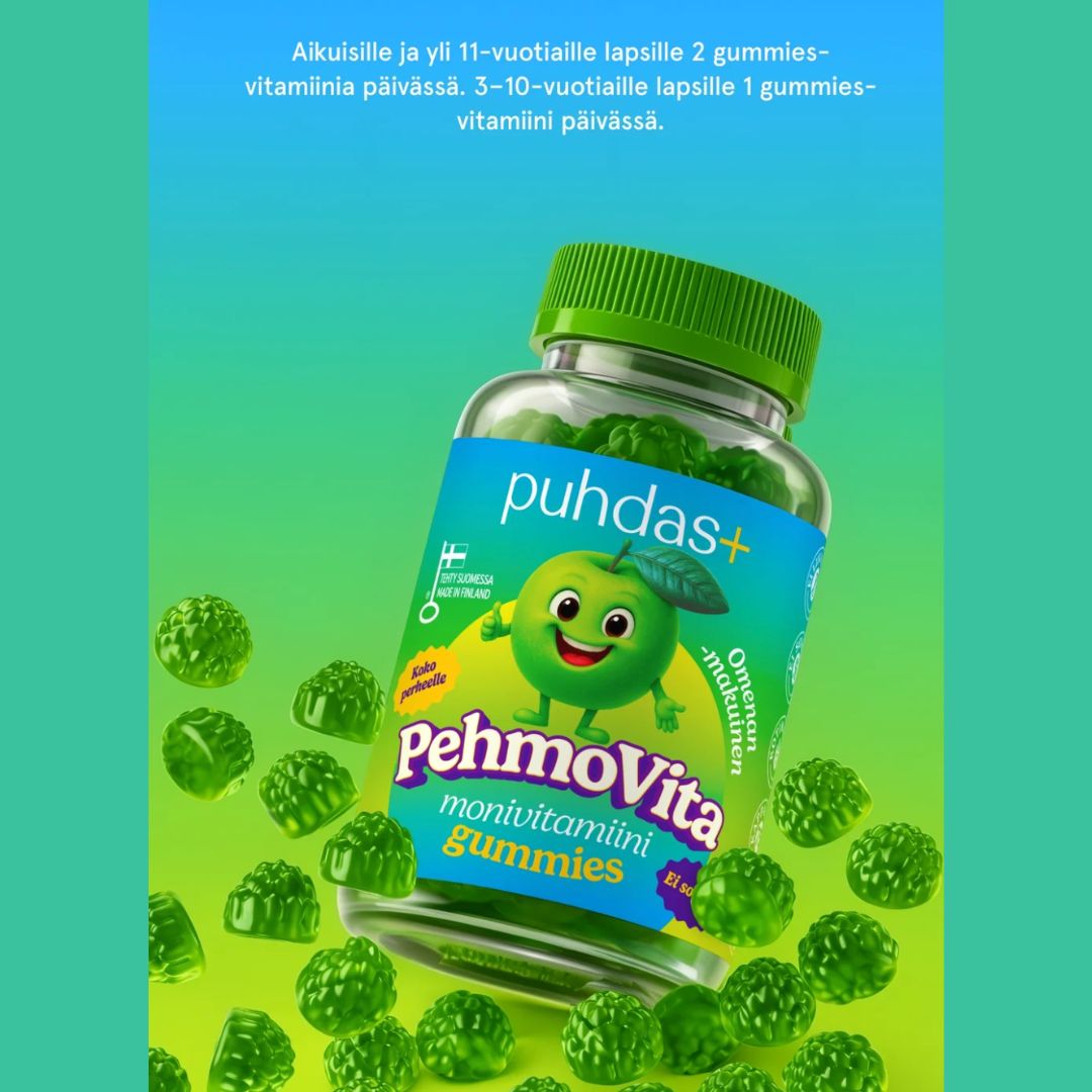 PEHMOVITA / MONIVITAMIINI / OMENA / 75 kpl