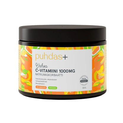 VAHVA C-VITAMIINIJAUHE / 1000 mg / 200 g