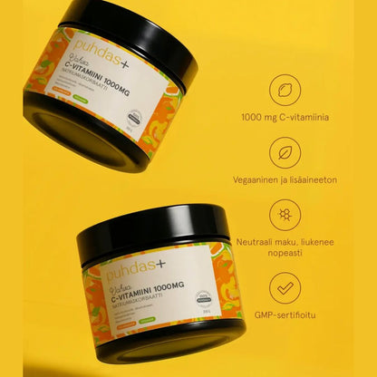 VAHVA C-VITAMIINIJAUHE / 1000 mg / 200 g