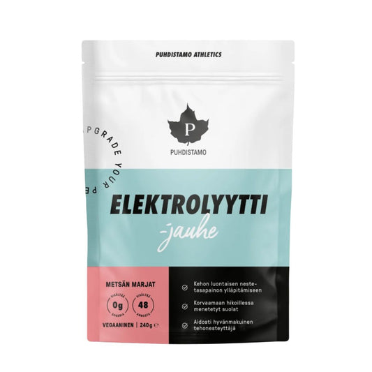 ELEKTROLYYTTIJAUHE / METSÄN MARJAT / 240 g