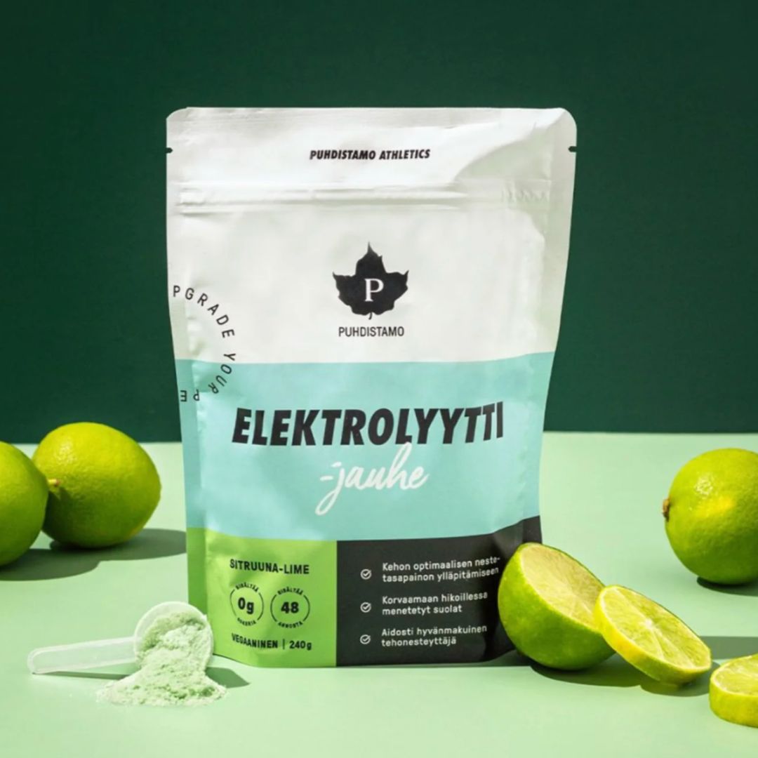 ELEKTROLYYTTIJAUHE / SITRUUNA & LIME / 240 g