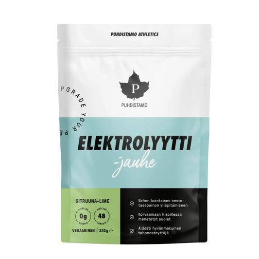 ELEKTROLYYTTIJAUHE / SITRUUNA & LIME / 240 g