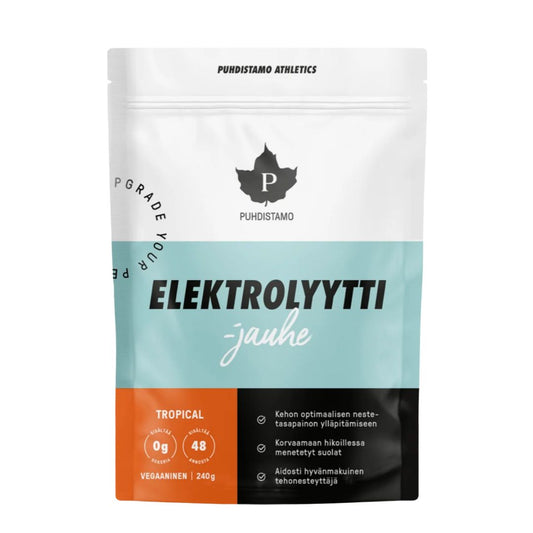 ELEKTROLYYTTIJAUHE / TROPICAL / 240 g