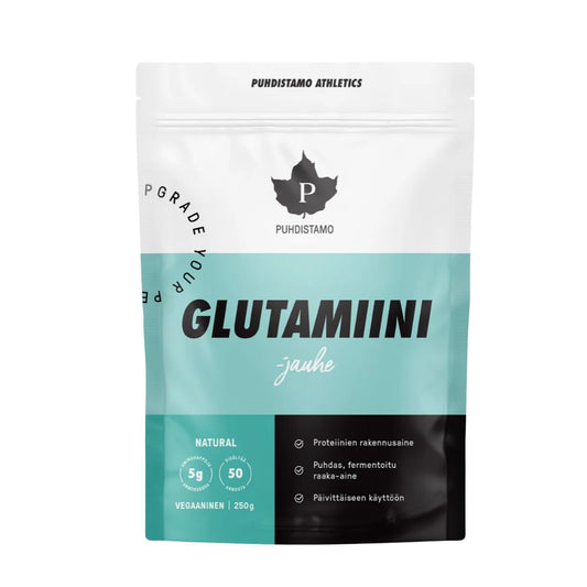 GLUTAMIINIJAUHE / MAUSTAMATON / 250 g