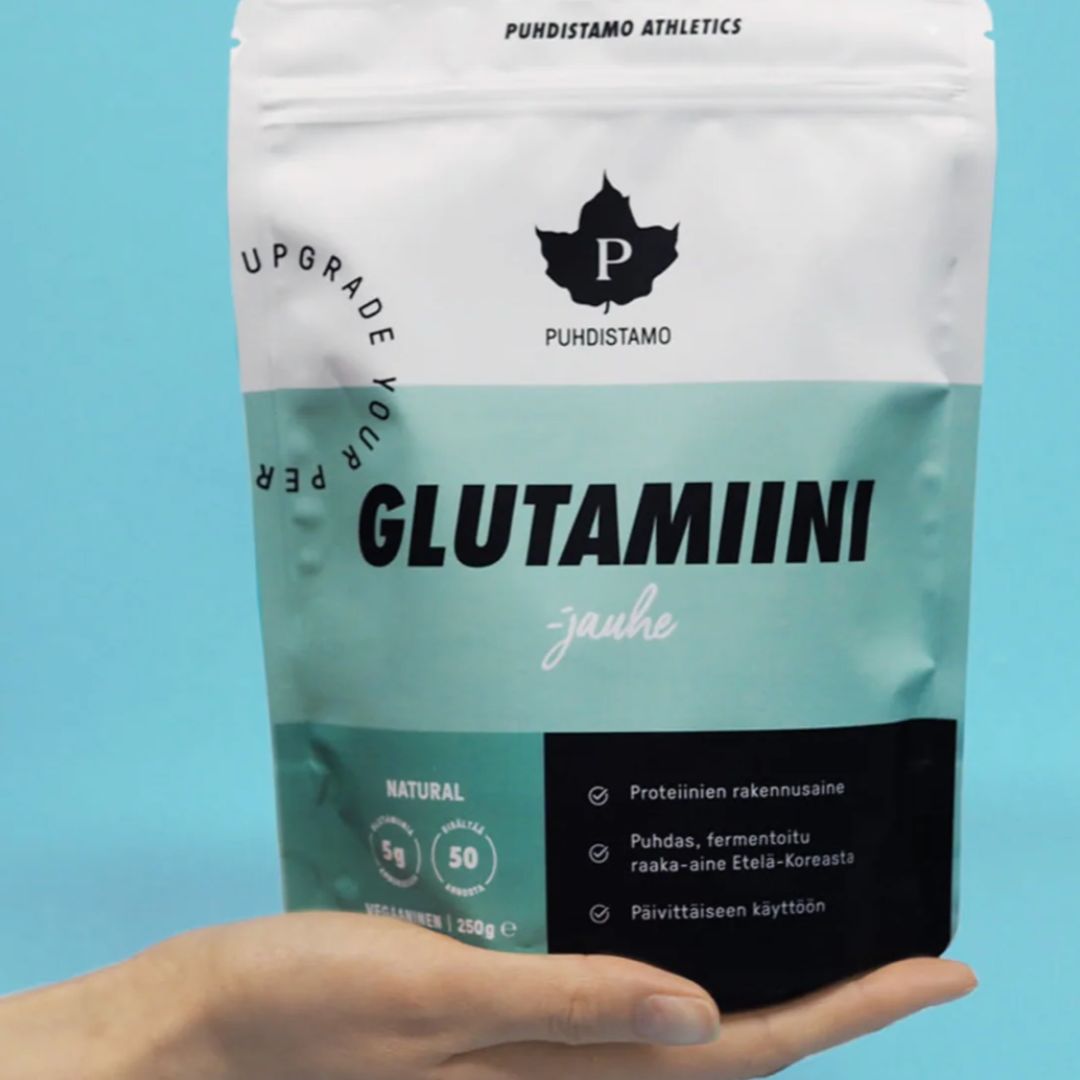 GLUTAMIINIJAUHE / MAUSTAMATON / 250 g