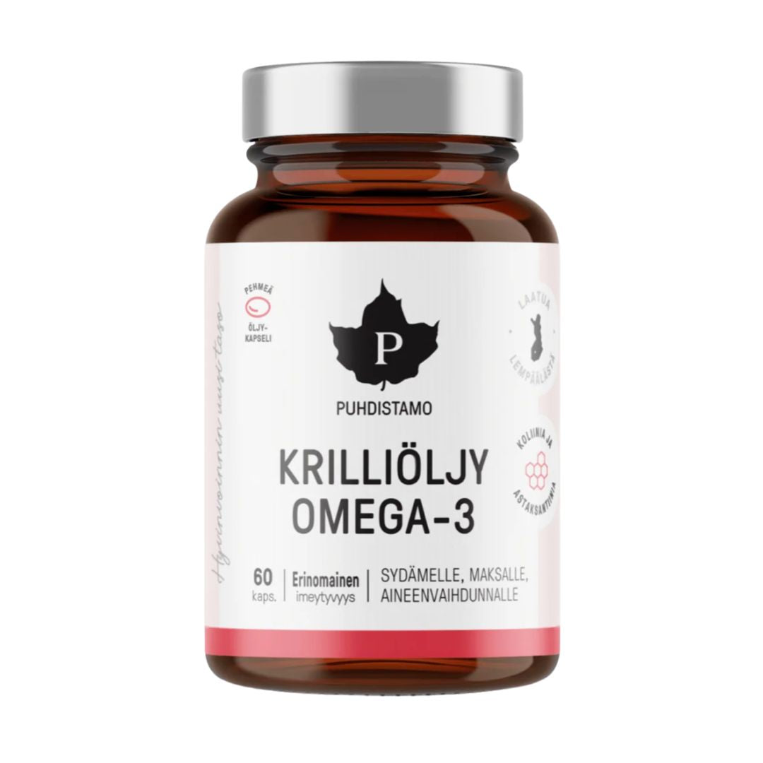 KRILLIÖLJY OMEGA-3 / 60 kaps.