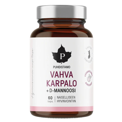VAHVA KARPALOUUTE + D-MANNOOSI / 60 kaps.