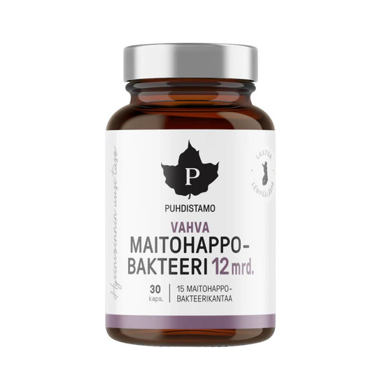 VAHVA MAITOHAPPOBAKTEERI / 12 mrd. / 60 kaps.