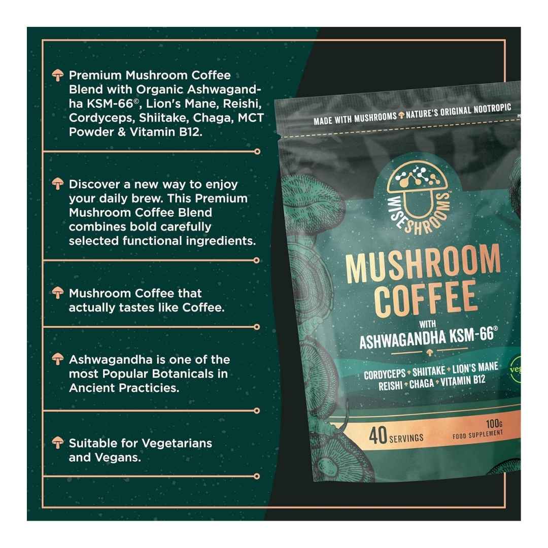 SIENIKAHVI + ASHWAGANDHA KSM-66 / 100 g