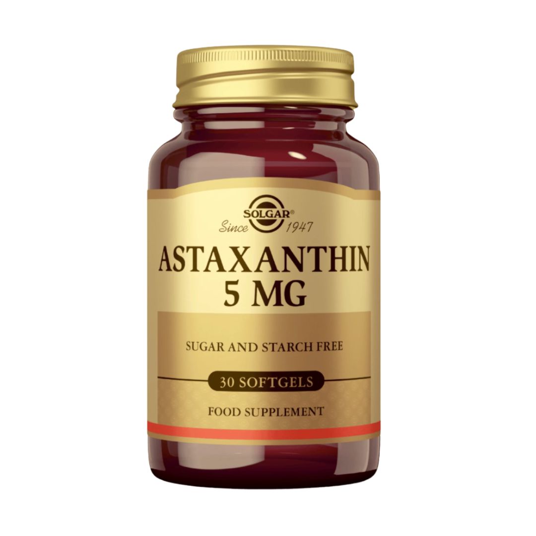 ASTAKSANTIINI LEVÄSTÄ / 5 mg / 30 pehmokapselia