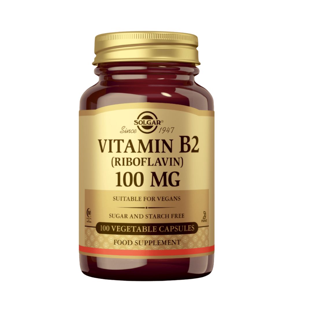 B2-VITAMIINI / RIBOFLAVIINI / 100 mg / 100 kaps.