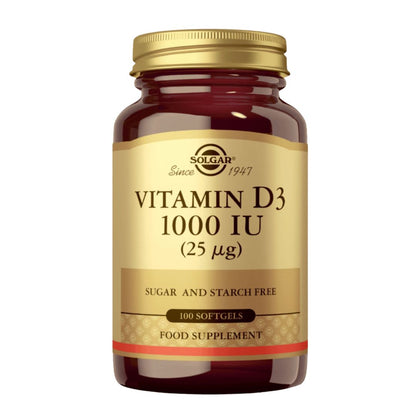 D3-VITAMIINI / KALANMAKSAÖLJYSTÄ / 25 mcg / 100 pehmpkapselia