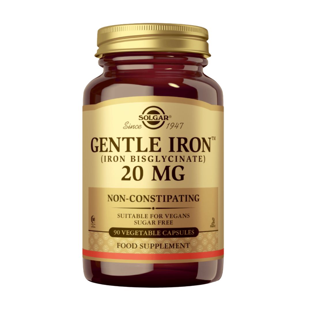 GENTLE IRON / VATSAYSTÄVÄLLINEN RAUTA / 20 mg / 90 kaps.