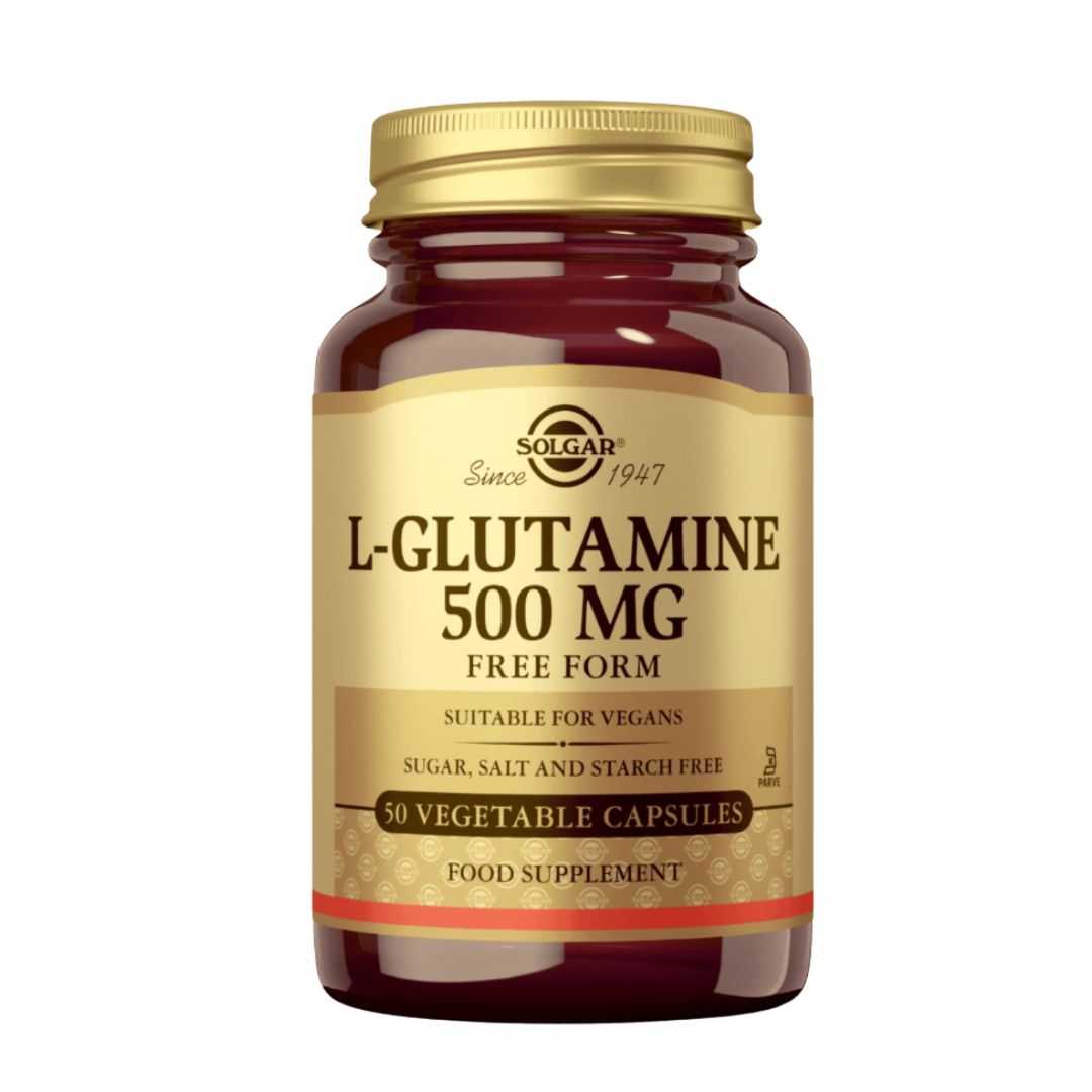 L-GLUTAMIINI / VAPAA MUOTO / 500 mg / 50 kaps.
